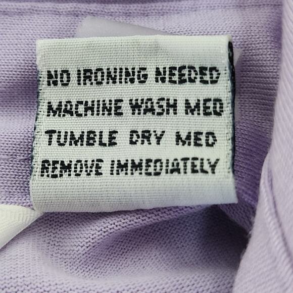 Vintage Lady La Mode Laavender Polo Shirt Jeremy Ranch Active Women's Medium - Picture 9 of 9